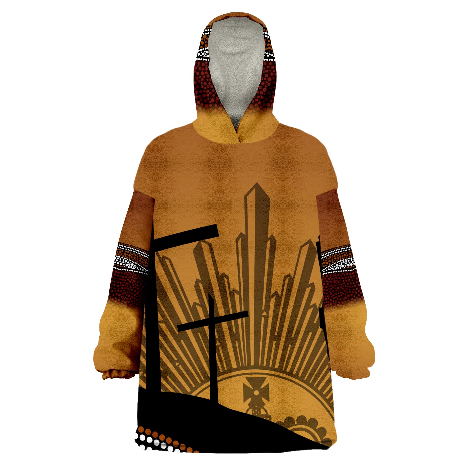 ANZAC Day Our Heroes Wearable Blanket Hoodie - Vibe Hoodie Shop