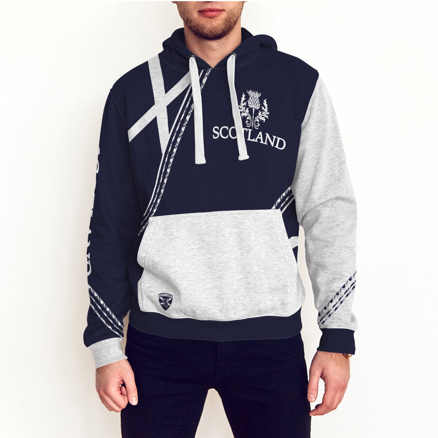 Scotland Thistle Hoodie - Vibe Hoodie Shop