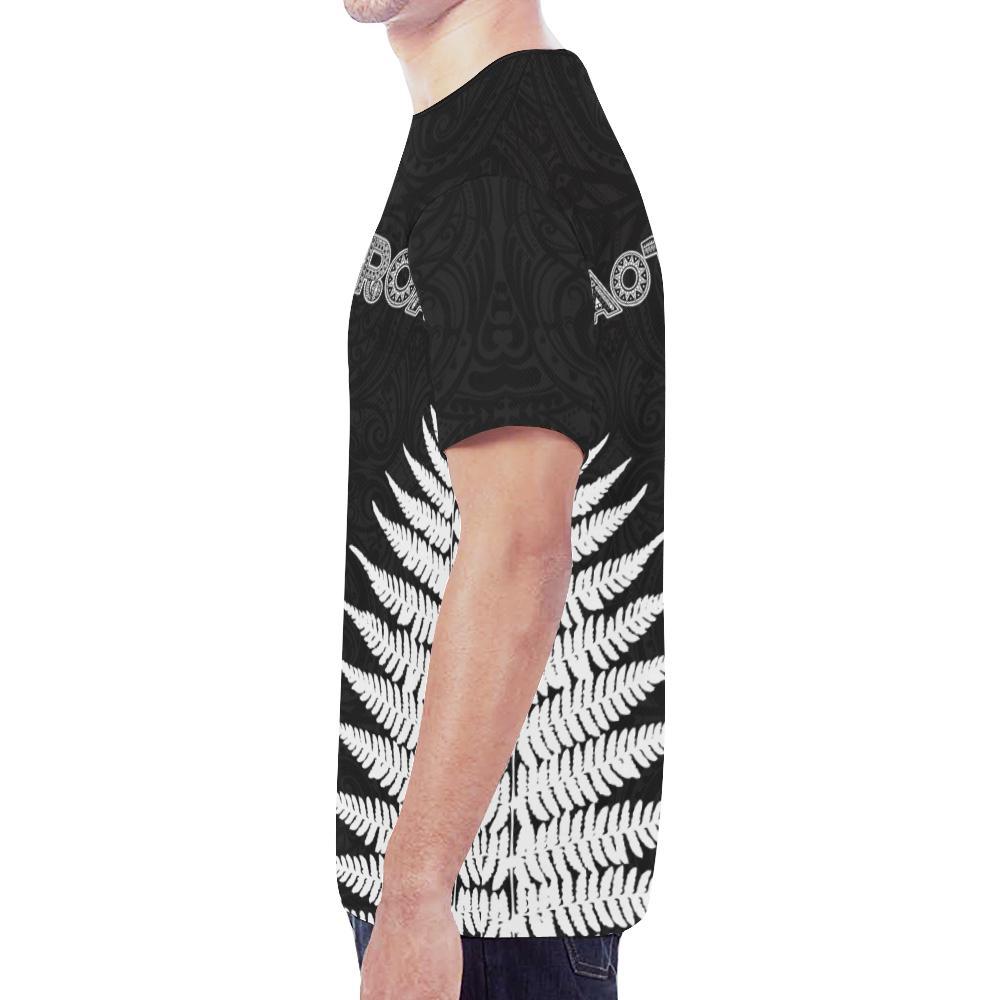 New Zealand Rugby Shirt, Aotearoa Rugby Fern T shirts - Vibe Hoodie Shop