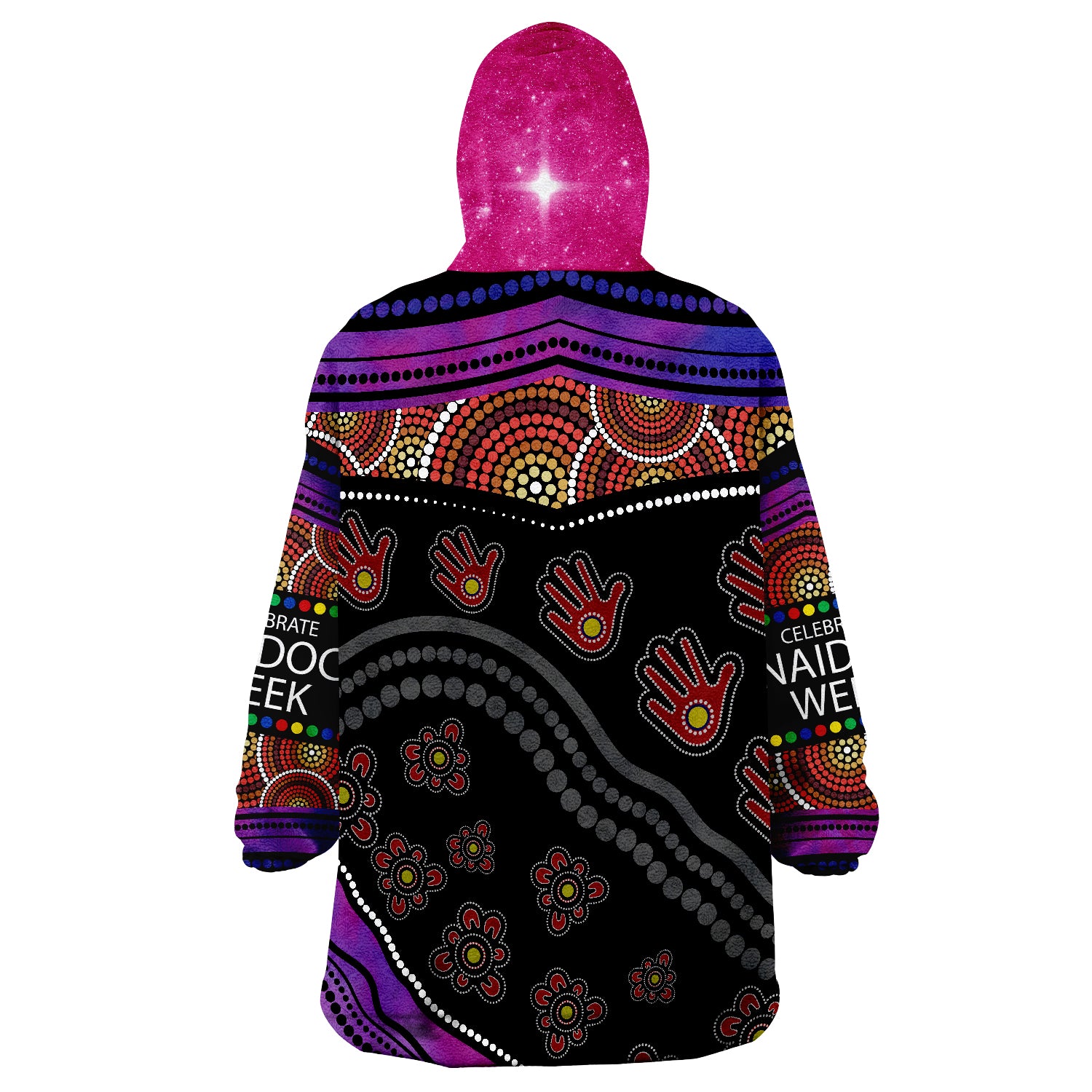 Aussie Aboriginal Heal Country Torres Strait Islanders Wearable Blanket Hoodie - Vibe Hoodie Shop