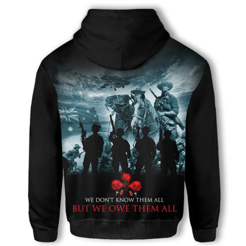 Australia Anzac Day - Hoodie Brave Spirit Pullover Hoodie - Vibe Hoodie Shop