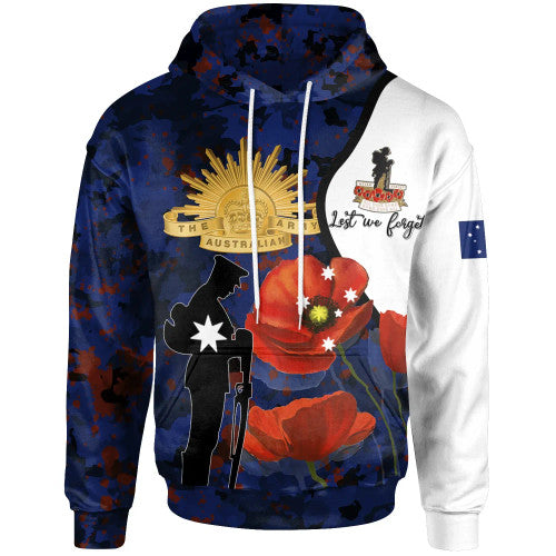 Australia Anzac Day Hoodie - Lest we forget - Vibe Hoodie Shop