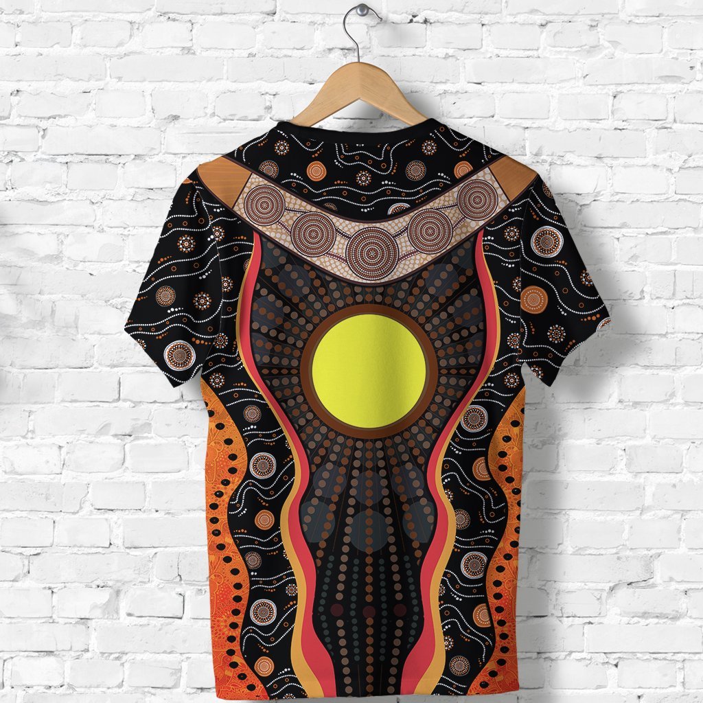 Aboriginal T shirt, Koala Boomerang Patterns - Vibe Hoodie Shop