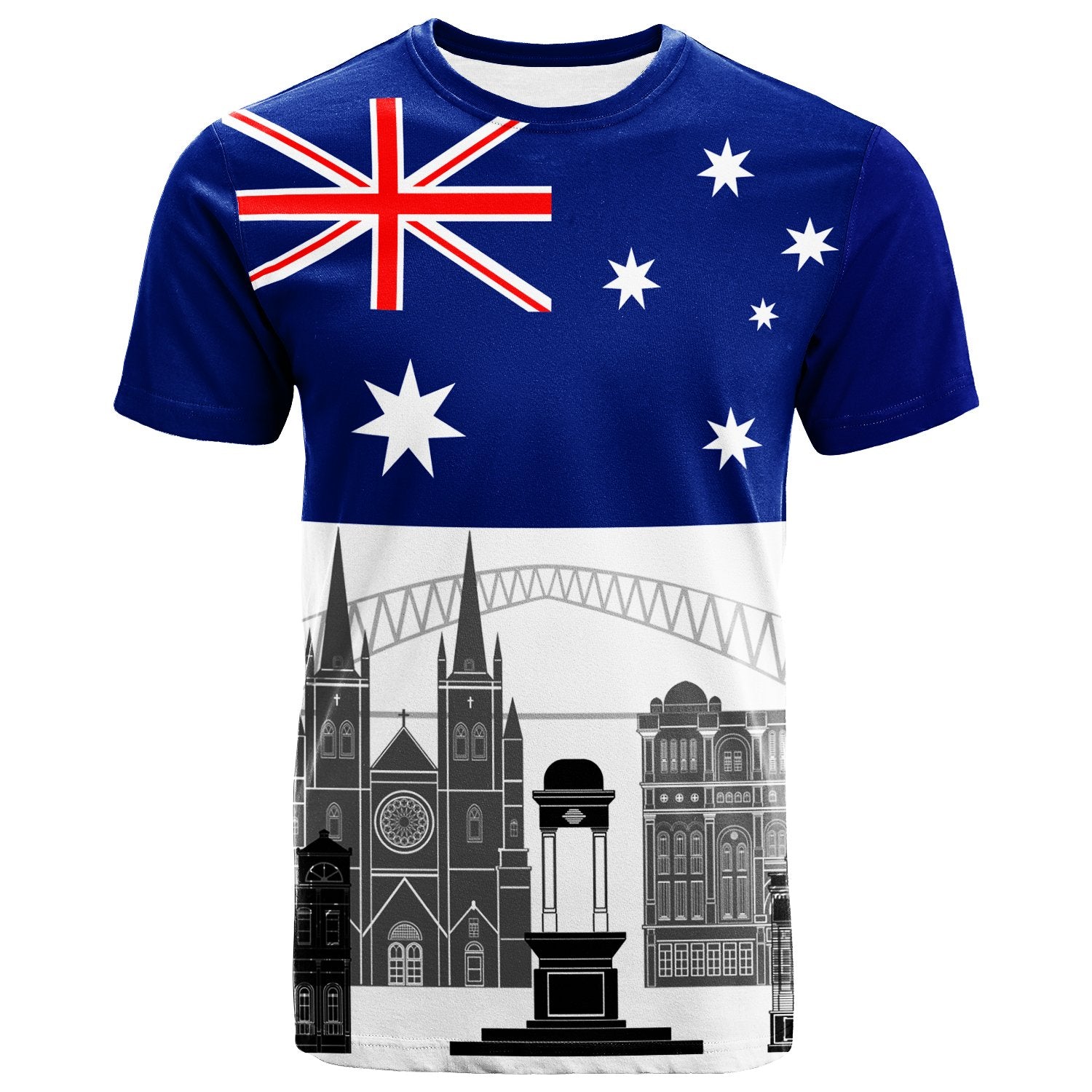 Australia T shirt - Architectural Attractions - Vibe Hoodie Shop