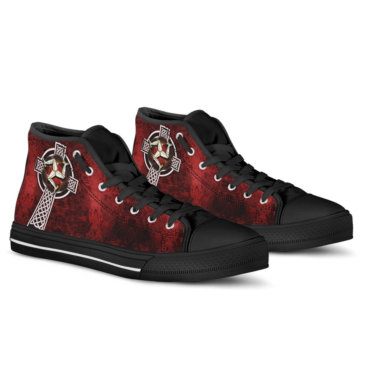 isle-of-man-celtic-high-top-shoes-celtic-cross-triskele-skew-style