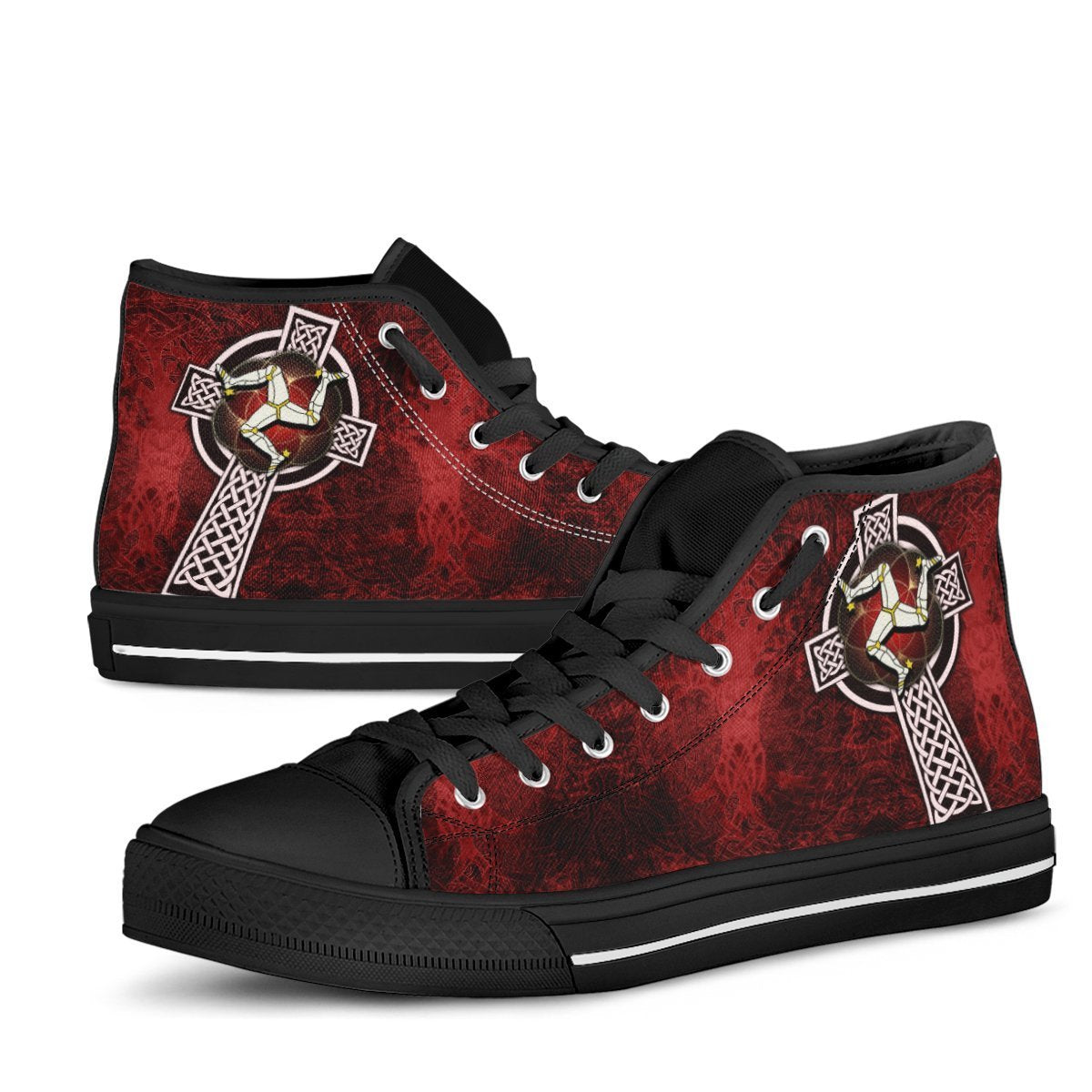 isle-of-man-celtic-high-top-shoes-celtic-cross-triskele-skew-style