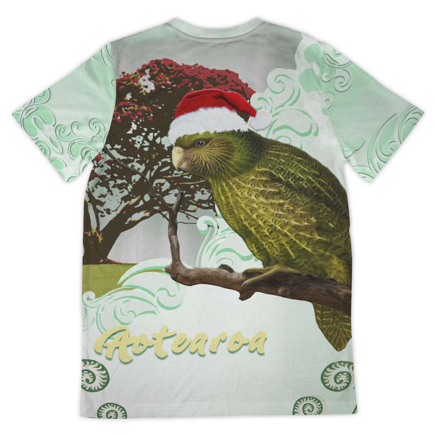 Christmas Kakapo New Zealand T shirt - Vibe Hoodie Shop