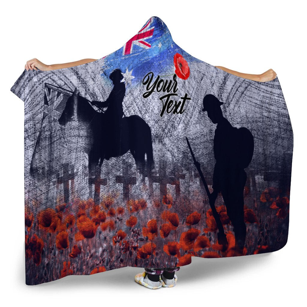 custom-text-anzac-day-hooded-blanket-lest-we-forget-vintage-poppies