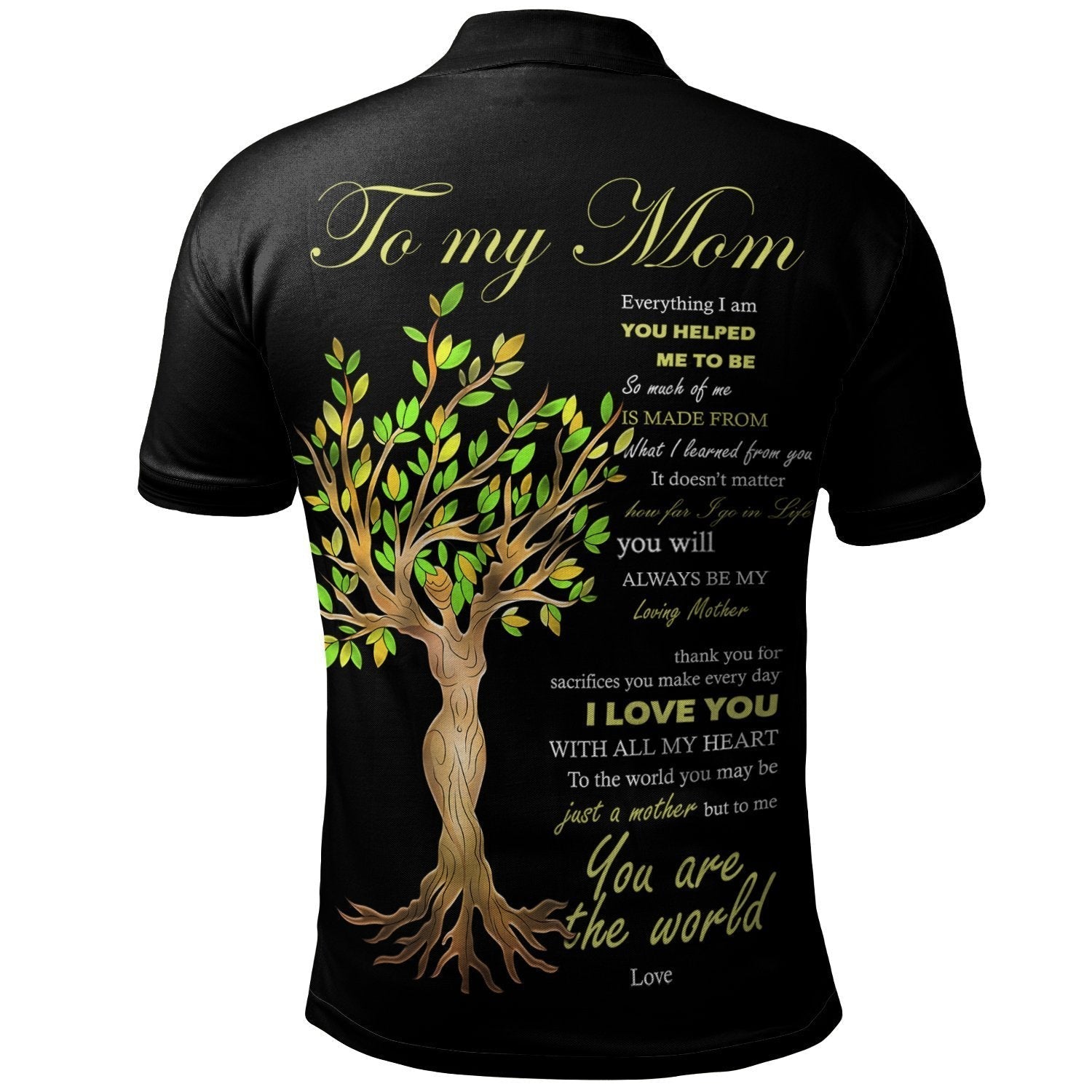 Celtic Mother  s Day Polo Shirt - To My Mom - Vibe Hoodie Shop