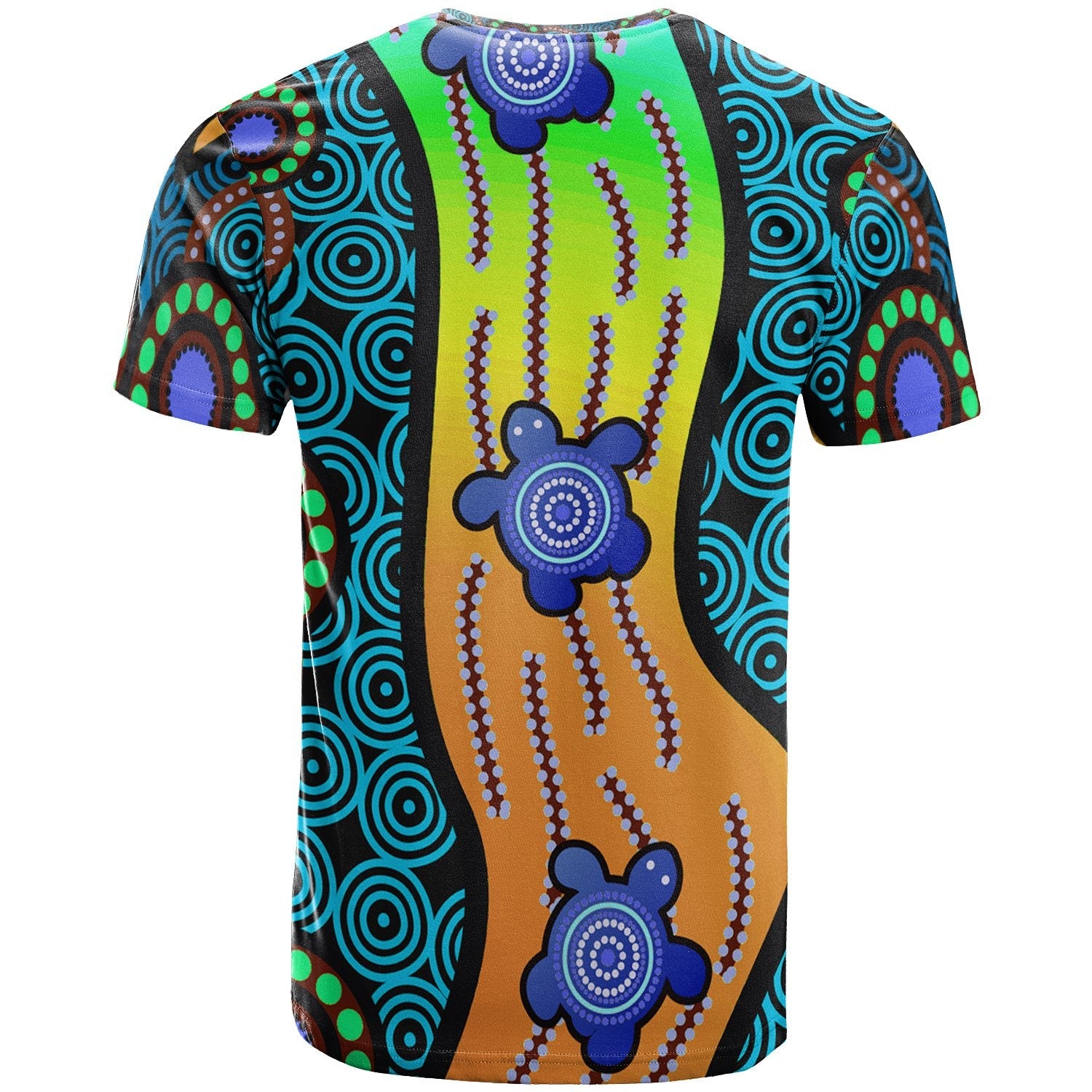 T shirt - Aboriginal Turtle - Vibe Hoodie Shop