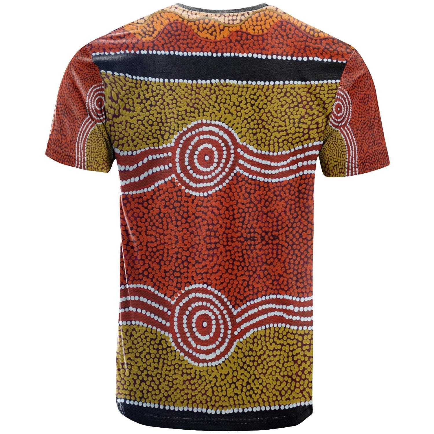 Tshirt - Aboriginal Dot Style - Vibe Hoodie Shop