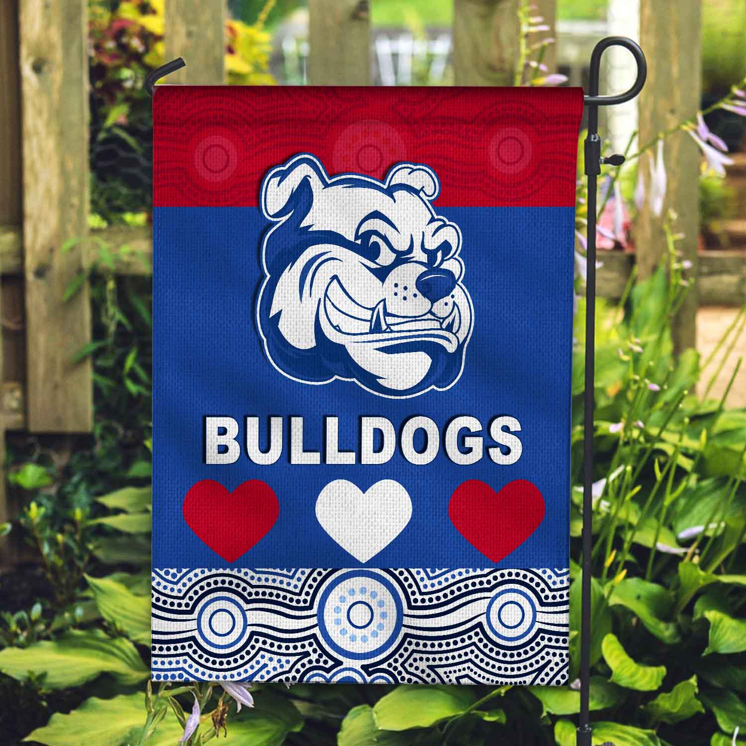 Bulldogs Champion 2021 Flag Western Indigenous Always Proud Version 02 - Vibe Hoodie Shop