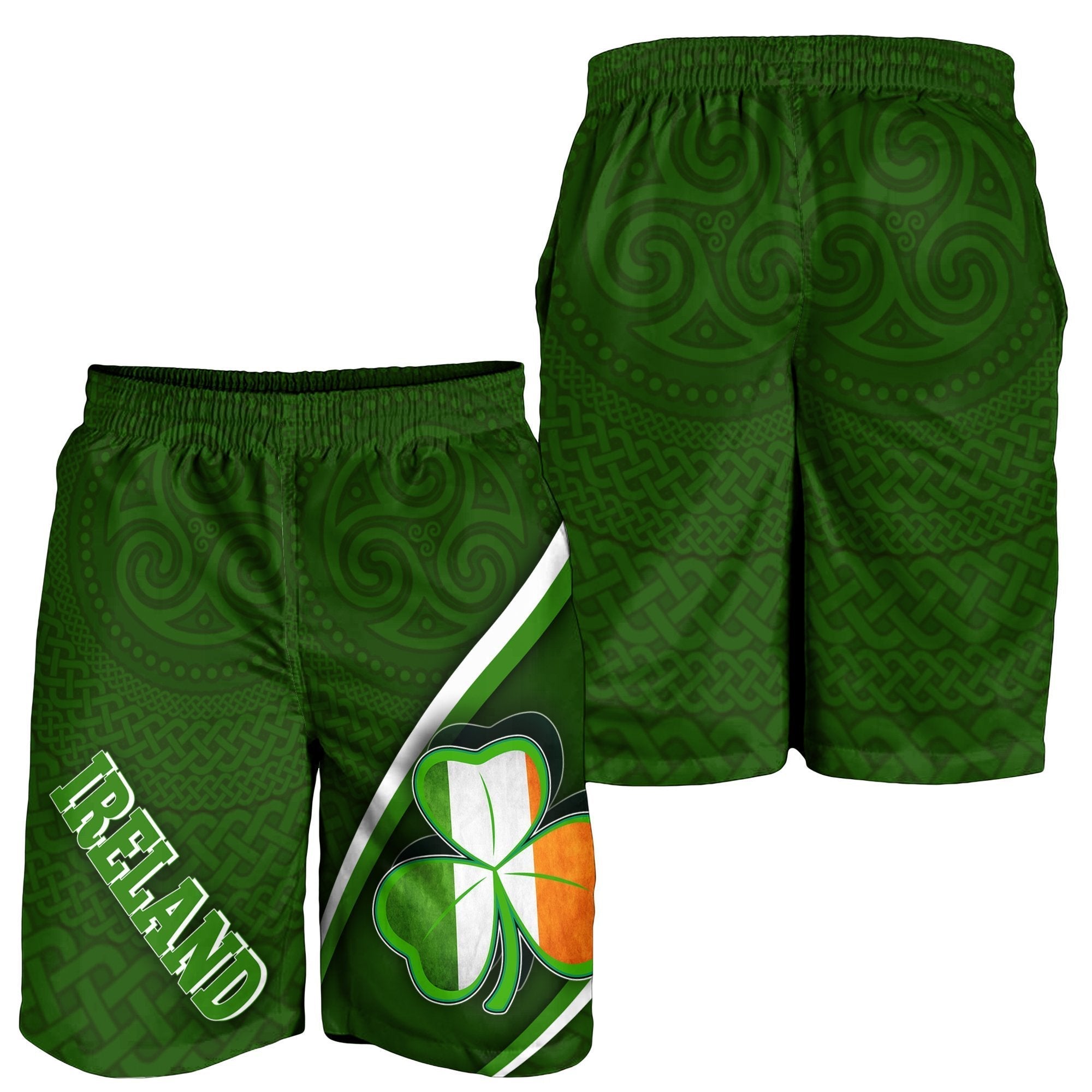 Ireland Celtic Men's Shorts - Proud To Be Irish - Vibe Hoodie Shop