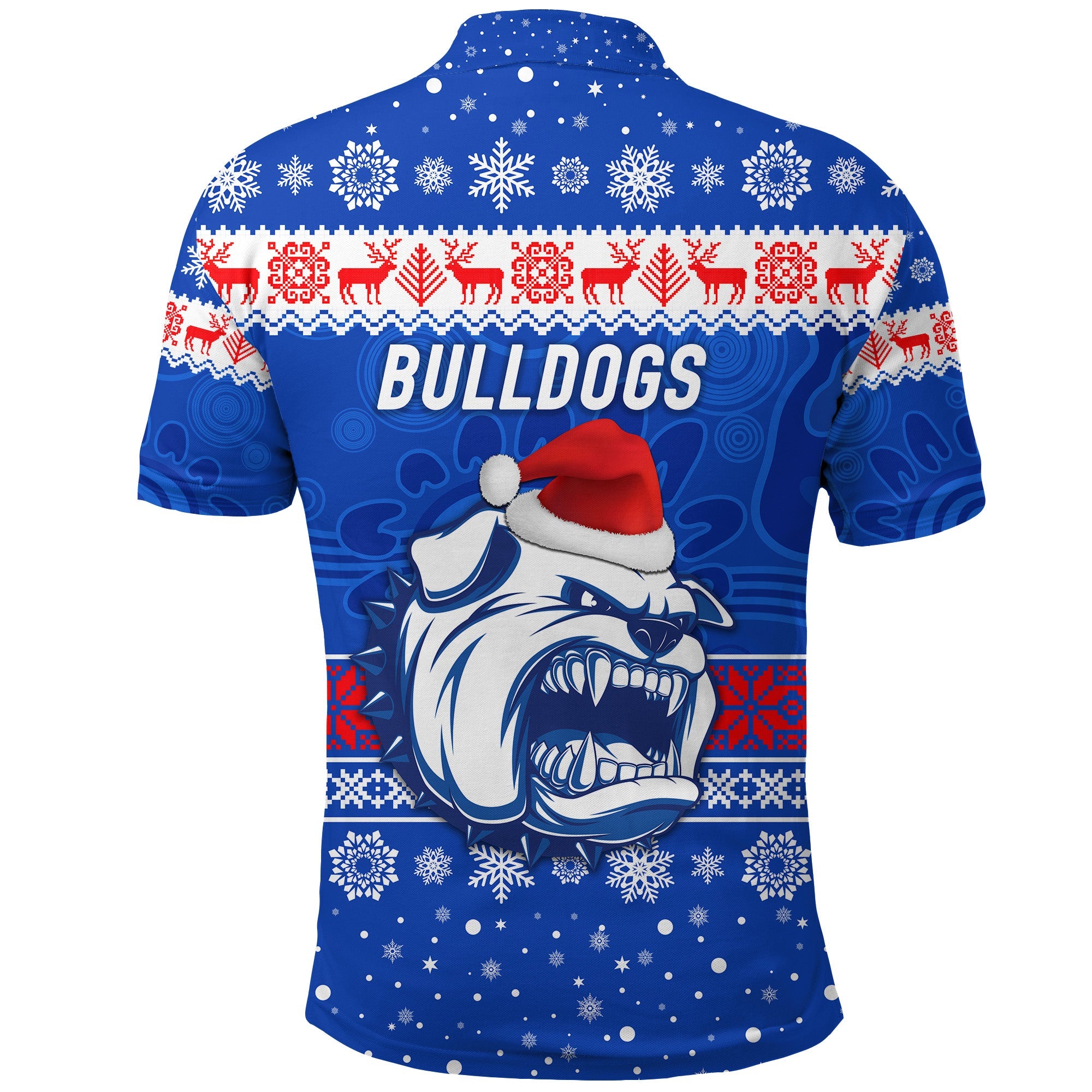 Western Bulldogs Polo Shirt Christmas Simple Style - Vibe Hoodie Shop