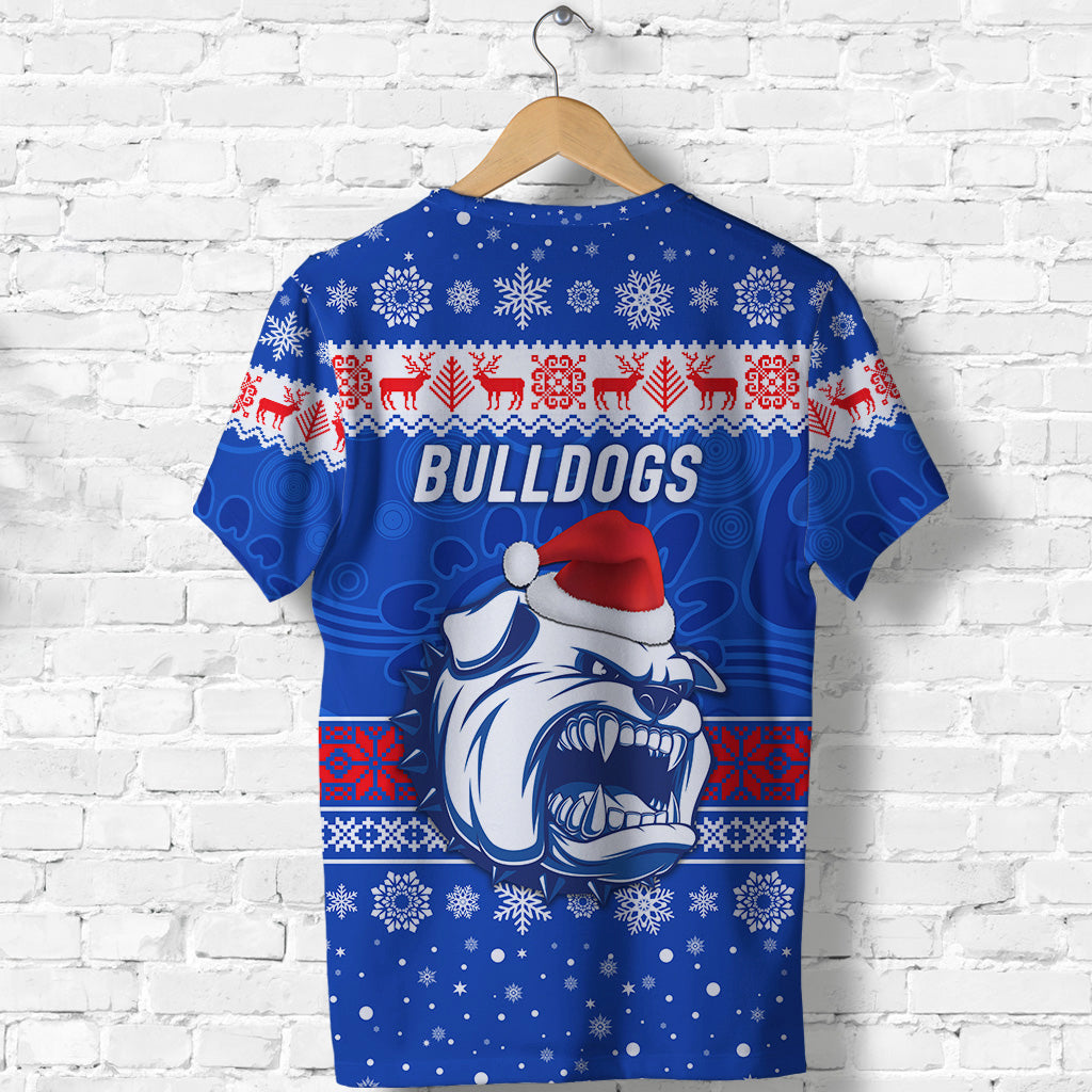 Western Bulldogs T shirt Christmas Simple Style - Vibe Hoodie Shop