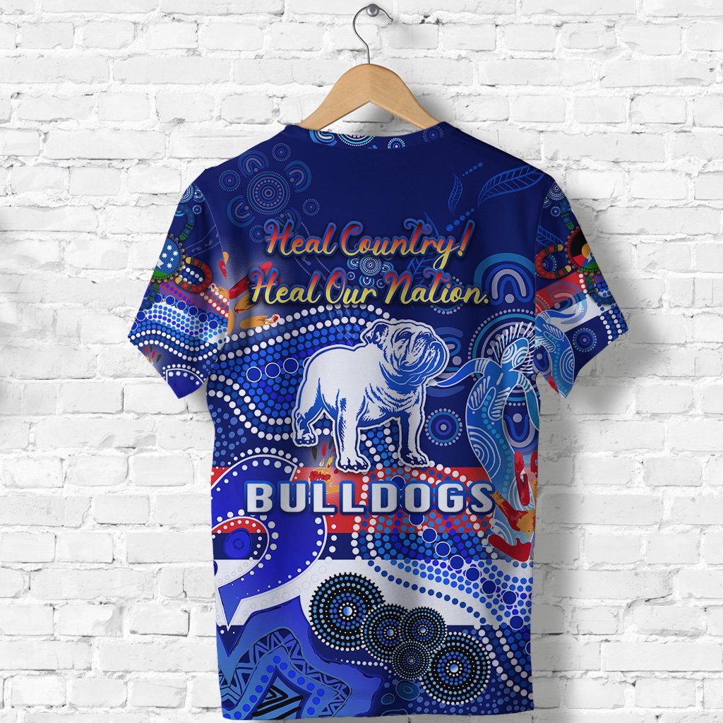 (Custom Personalised) Western T shirt Bulldogs Indigenous NAIDOC Heal Country! Heal Our Nation - Vibe Hoodie Shop