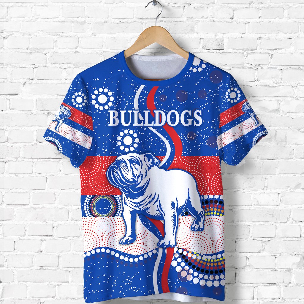 Western T shirt Bulldogs Unique Indigenous - Vibe Hoodie Shop