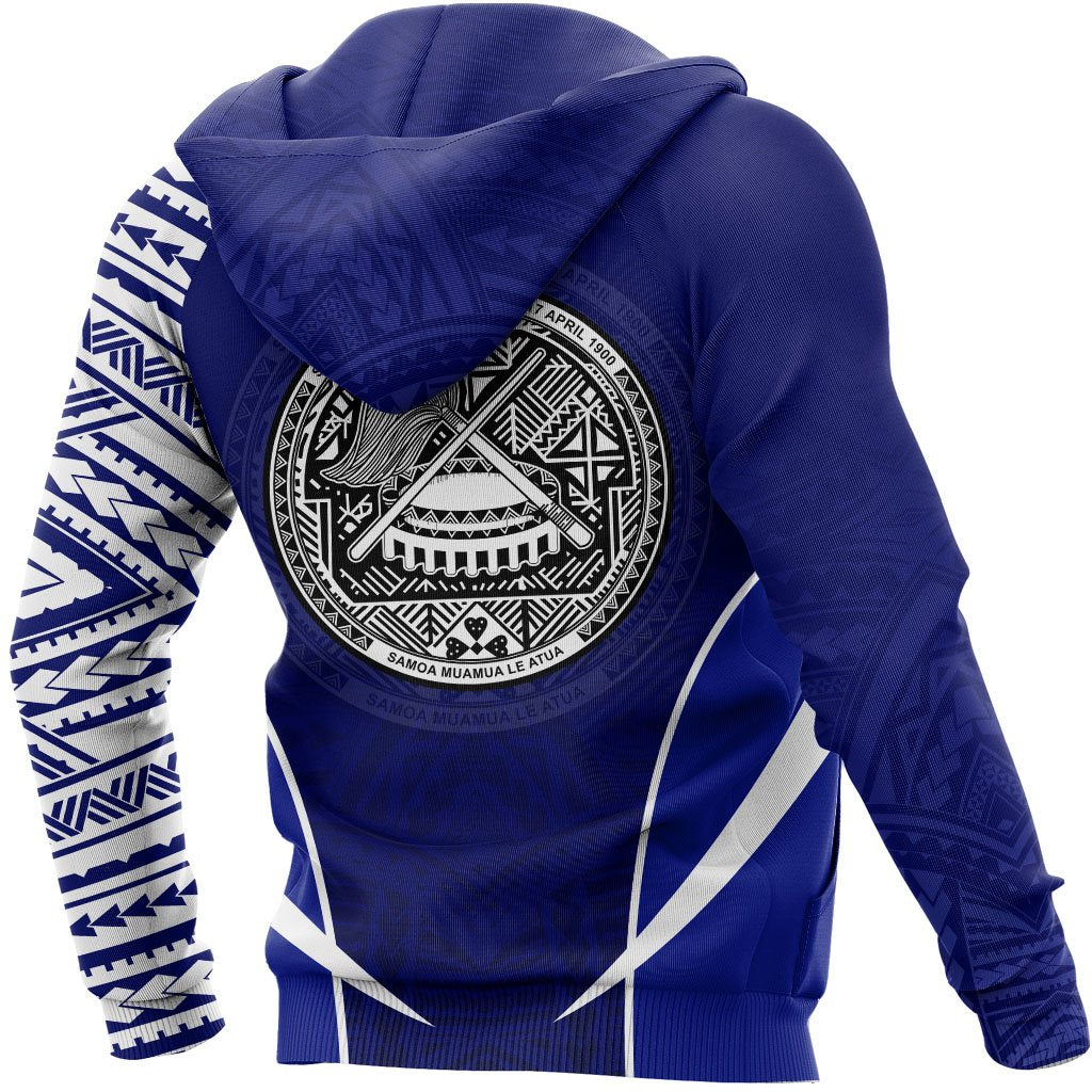 American Samoa Active Special Zipper Hoodie - Vibe Hoodie Shop