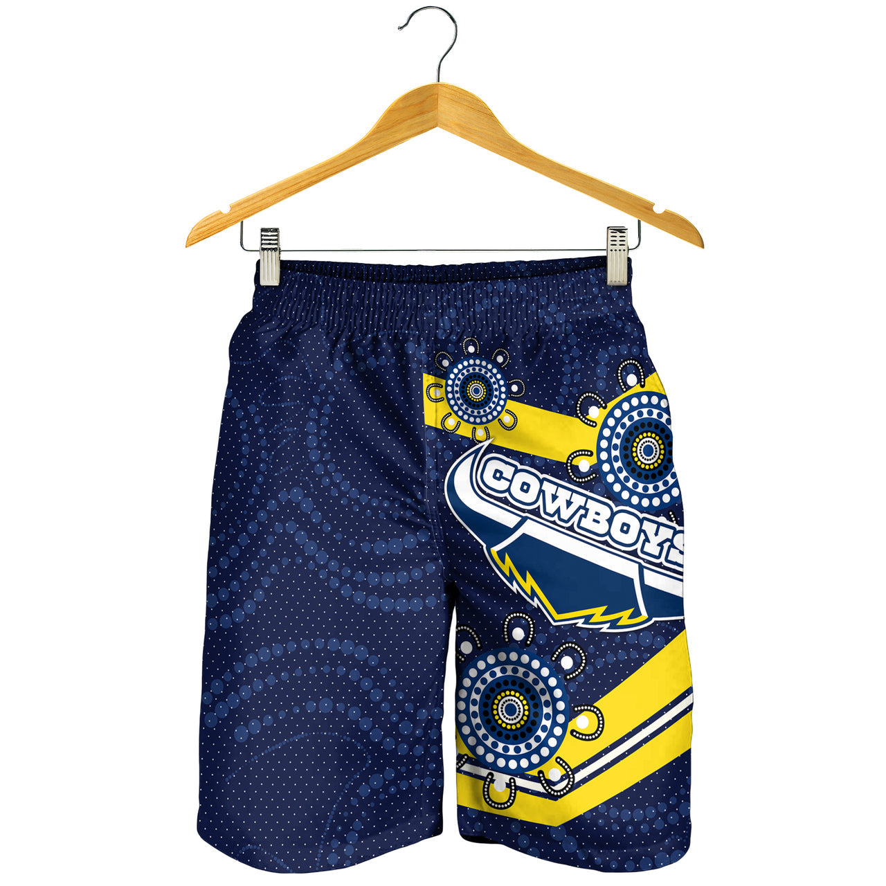 Cowboys Rugby Men Shorts - Custom Aussie Cowboys Men Shorts RLT13 - Vibe Hoodie Shop