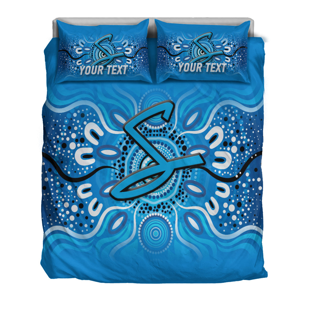 (Custom Personalised) Adelaide Strikers Aboriginal Cricket 2022 Bedding Set - - Vibe Hoodie Shop