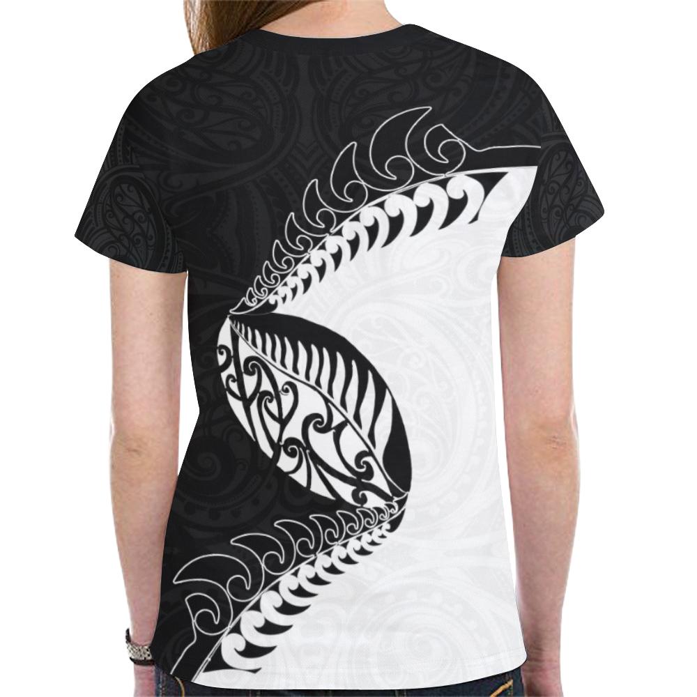 New Zealand Rugby Shirt, Aotearoa Maori Rugby Fern T shirt - Vibe Hoodie Shop