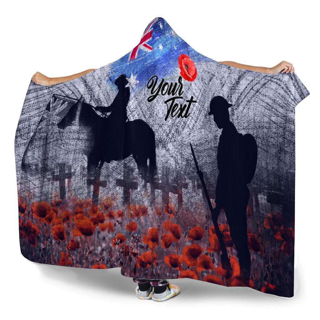 custom-text-anzac-day-hooded-blanket-lest-we-forget-vintage-poppies