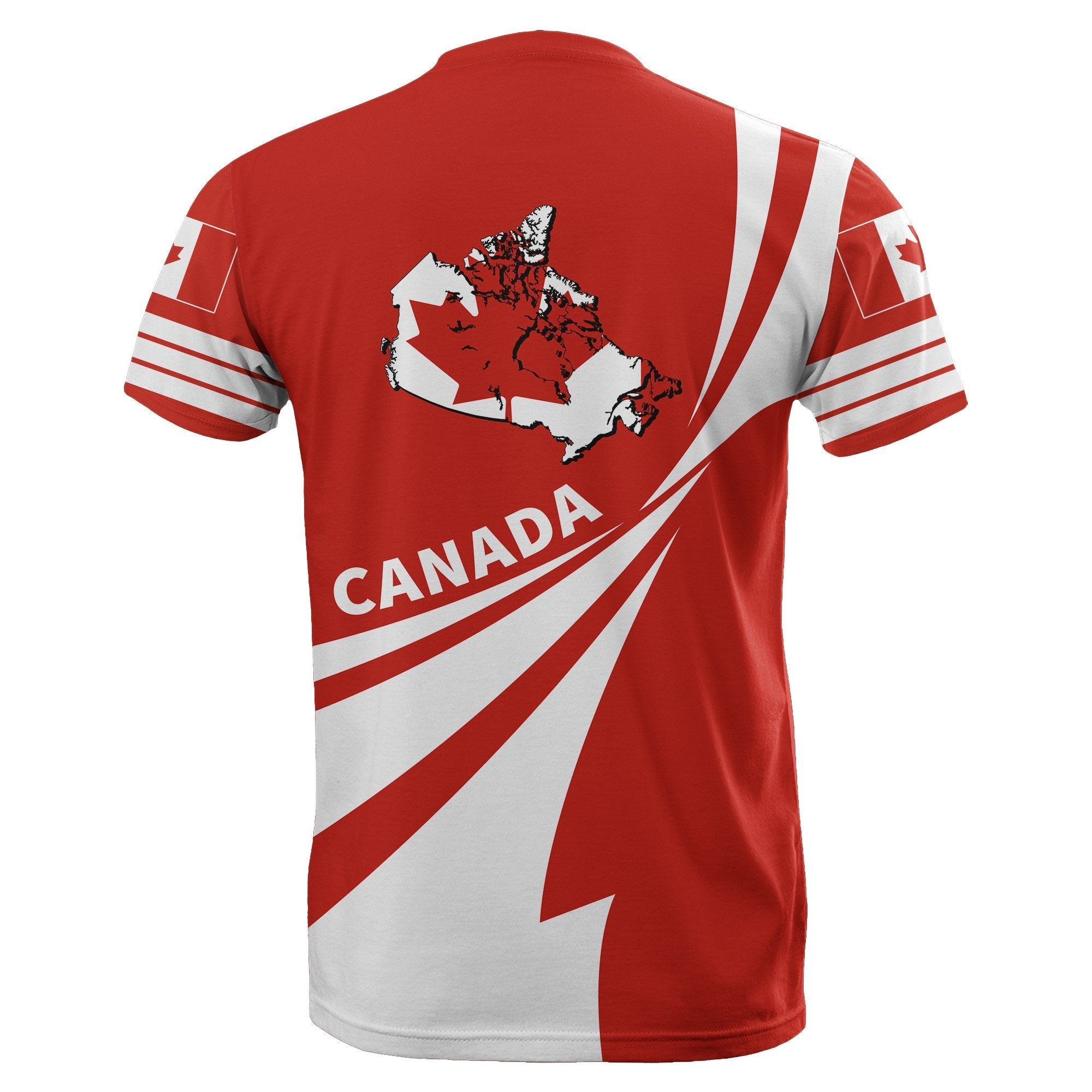 Canada T shirt Flag Doma Style - Vibe Hoodie Shop