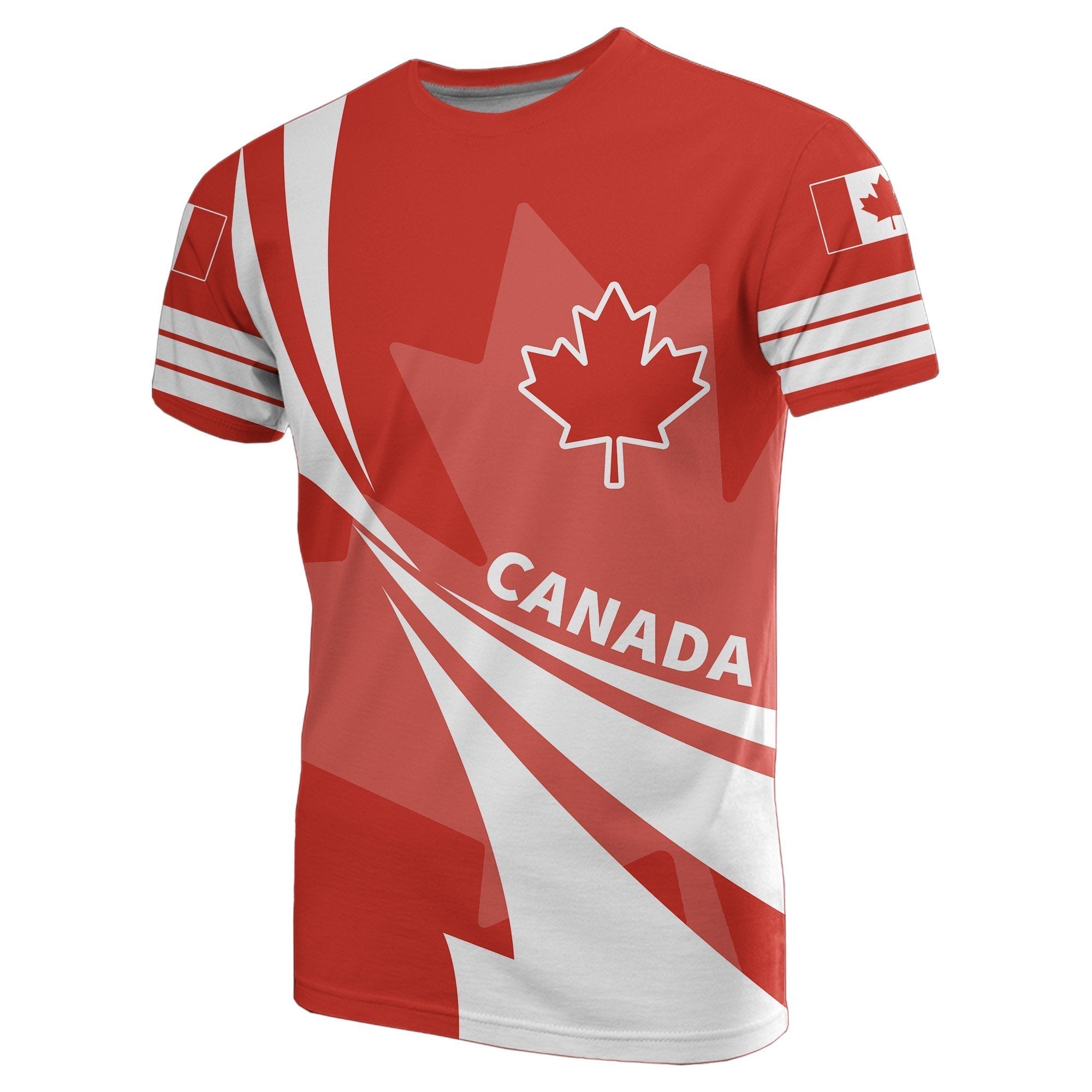 Canada T shirt Flag Doma Style - Vibe Hoodie Shop