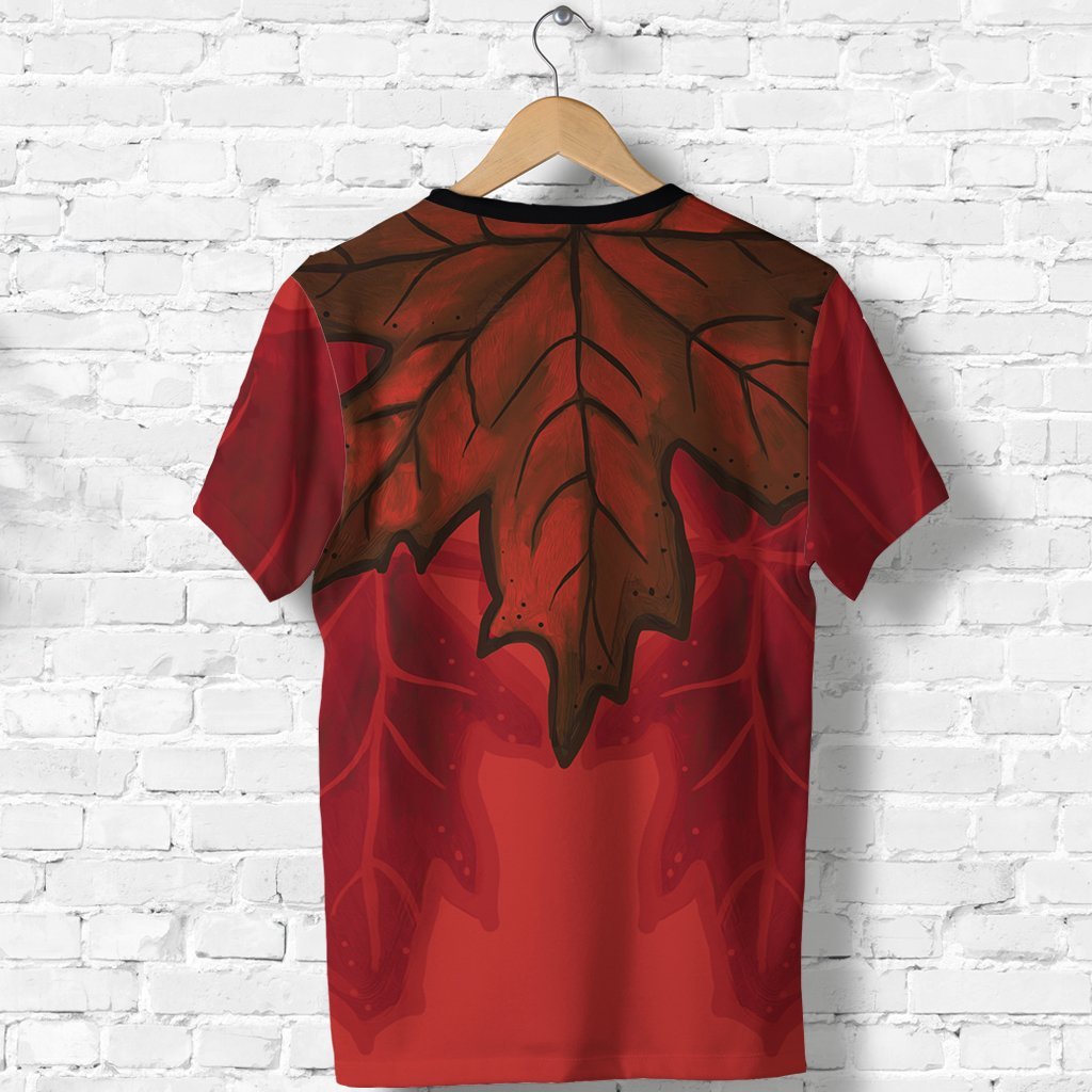 Canada Maple Leaf Autumn T shirt - Vibe Hoodie Shop