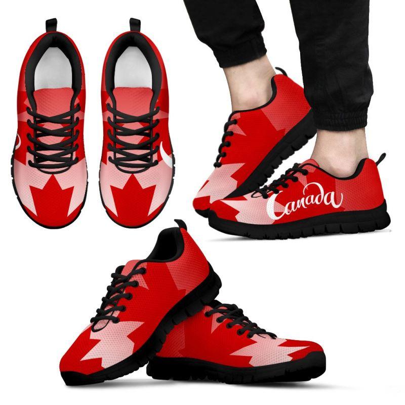 Canada Maple Leaf Men's / Women's Sneakers (Shoes) 02 - Vibe Hoodie Shop