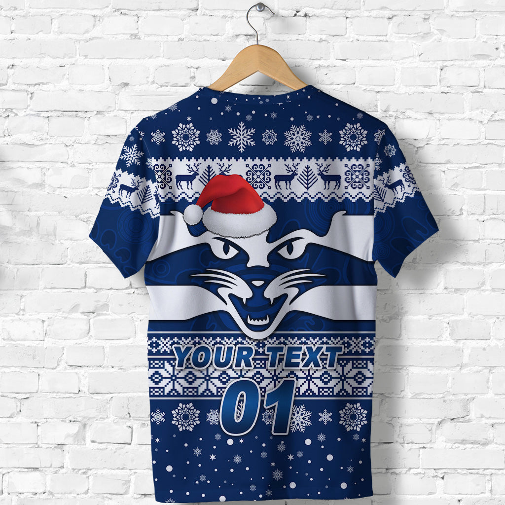 (Custom Personalised) Geelong Cats T shirt Christmas Simple Style - Vibe Hoodie Shop