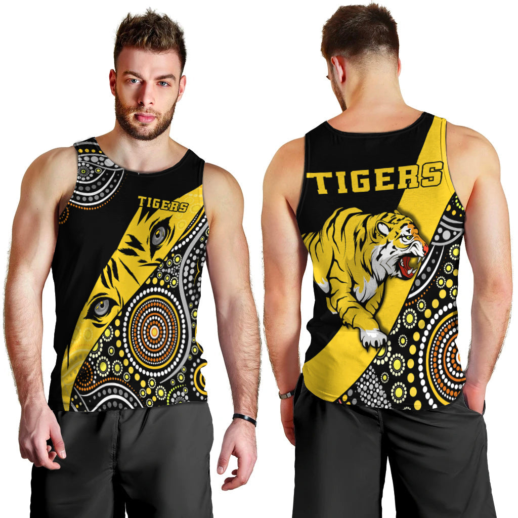 Richmond Indigenous Men Tank Top Tigers Football - Vibe Hoodie Shop