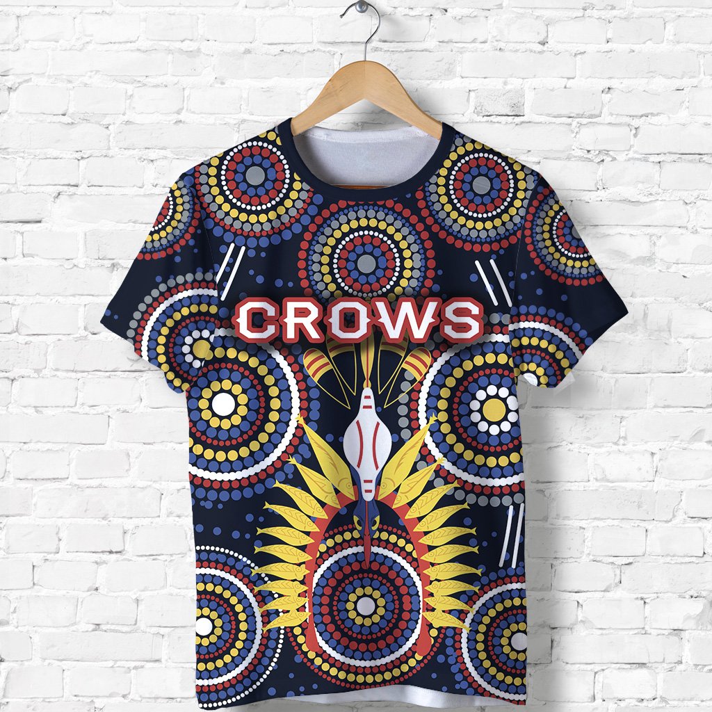 Adelaide T shirt Original Indigenous Crows - Vibe Hoodie Shop