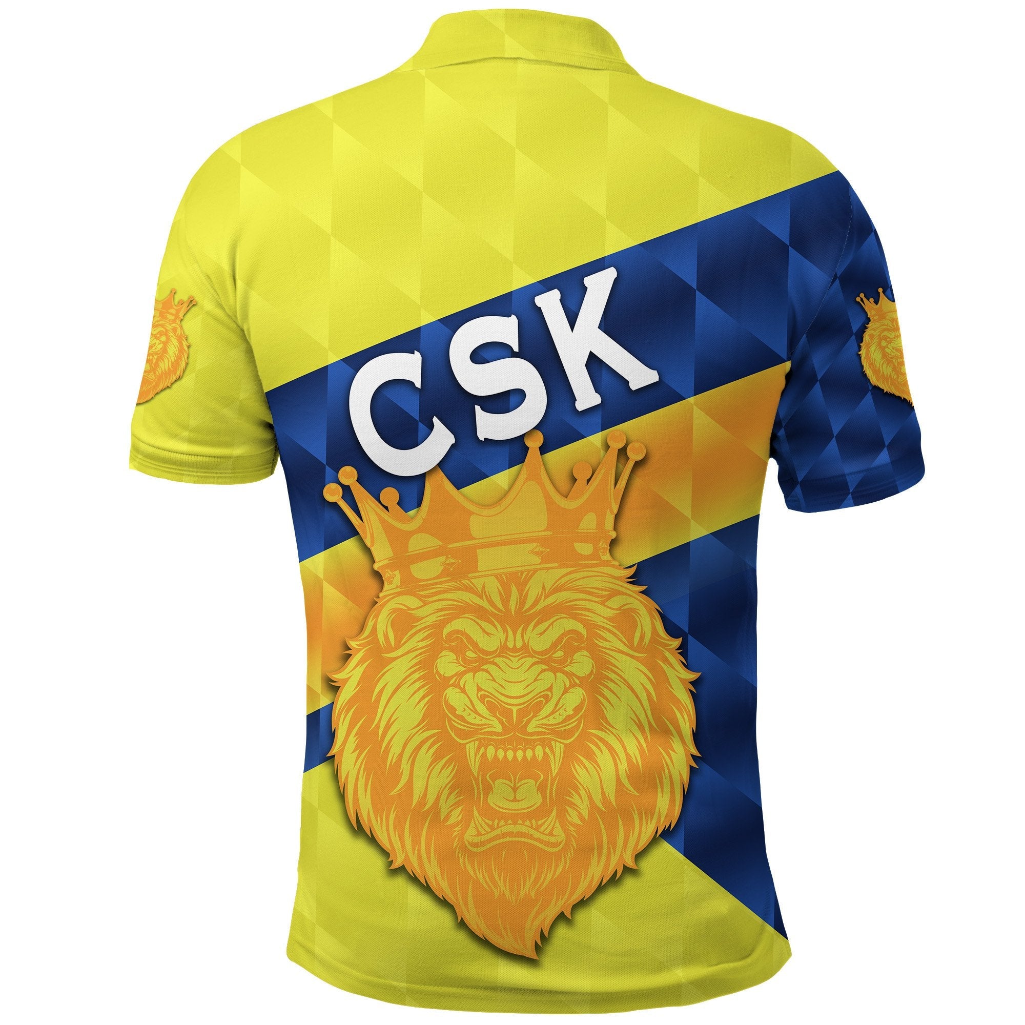 Chennai Super Kings Polo Shirt Cricket Sporty Style - Vibe Hoodie Shop