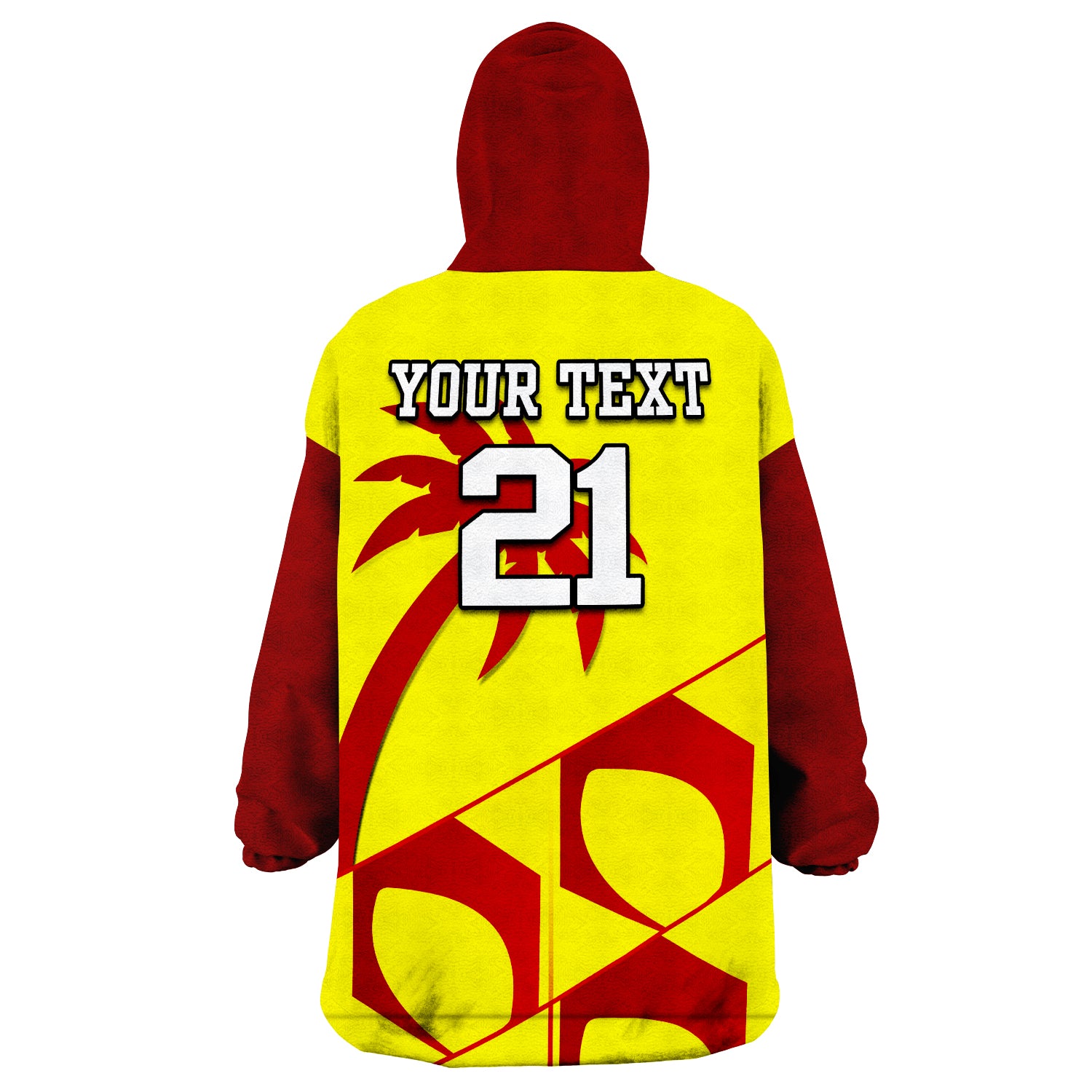 (Custom Personalised) West Indies Windies Cricket Men's T20 World Cup Wearable Blanket Hoodie - Vibe Hoodie Shop