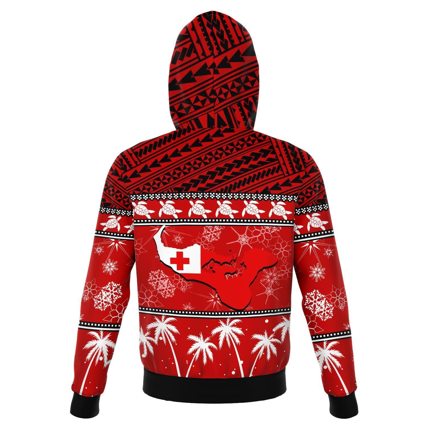 Tonga Hoodie Christmas Tree - Vibe Hoodie Shop