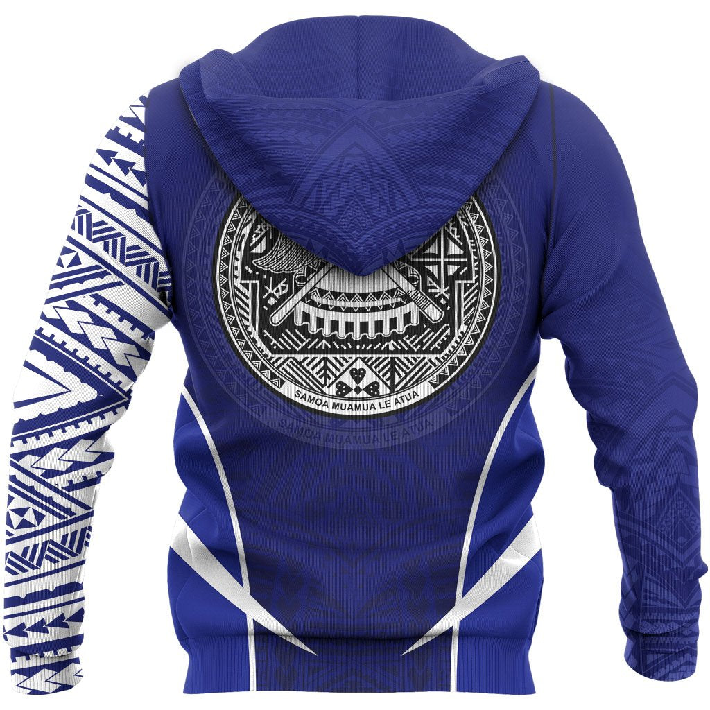 American Samoa Active Special Zipper Hoodie - Vibe Hoodie Shop