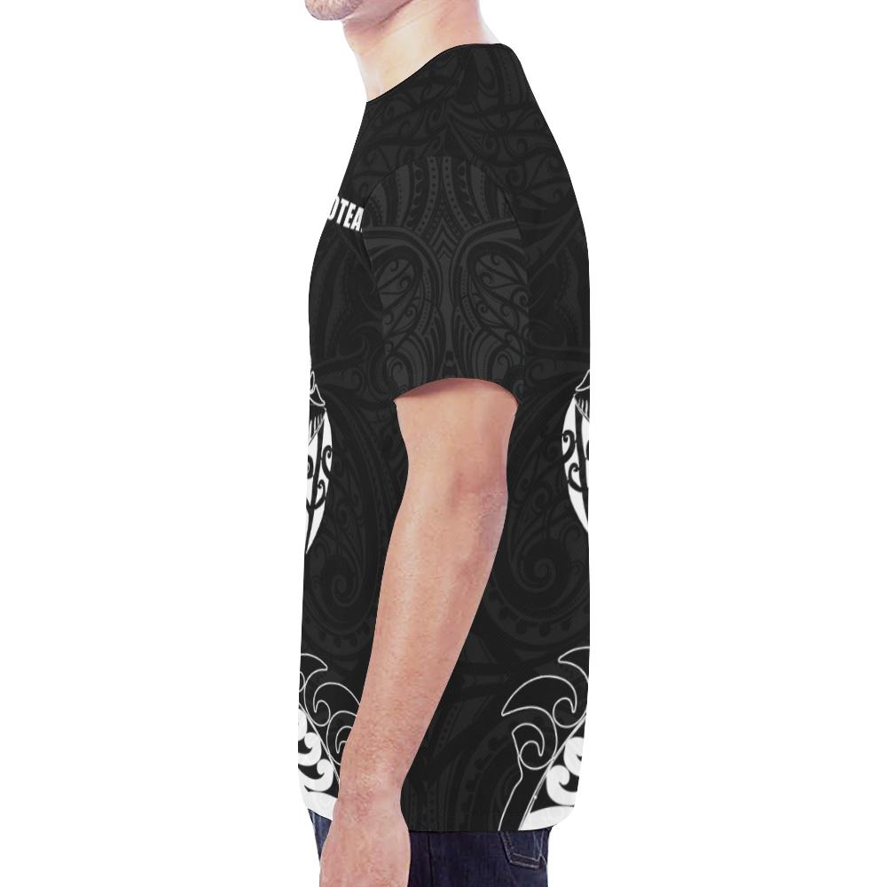 New Zealand Rugby Shirt, Aotearoa Maori Rugby Fern T shirt - Vibe Hoodie Shop