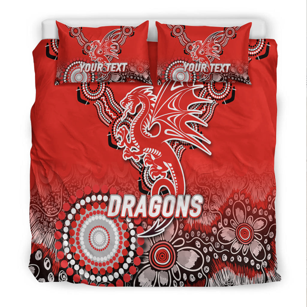 (Custom Personalised) Eels Rugby 2022 Aboriginal Art Bedding Set - - Vibe Hoodie Shop