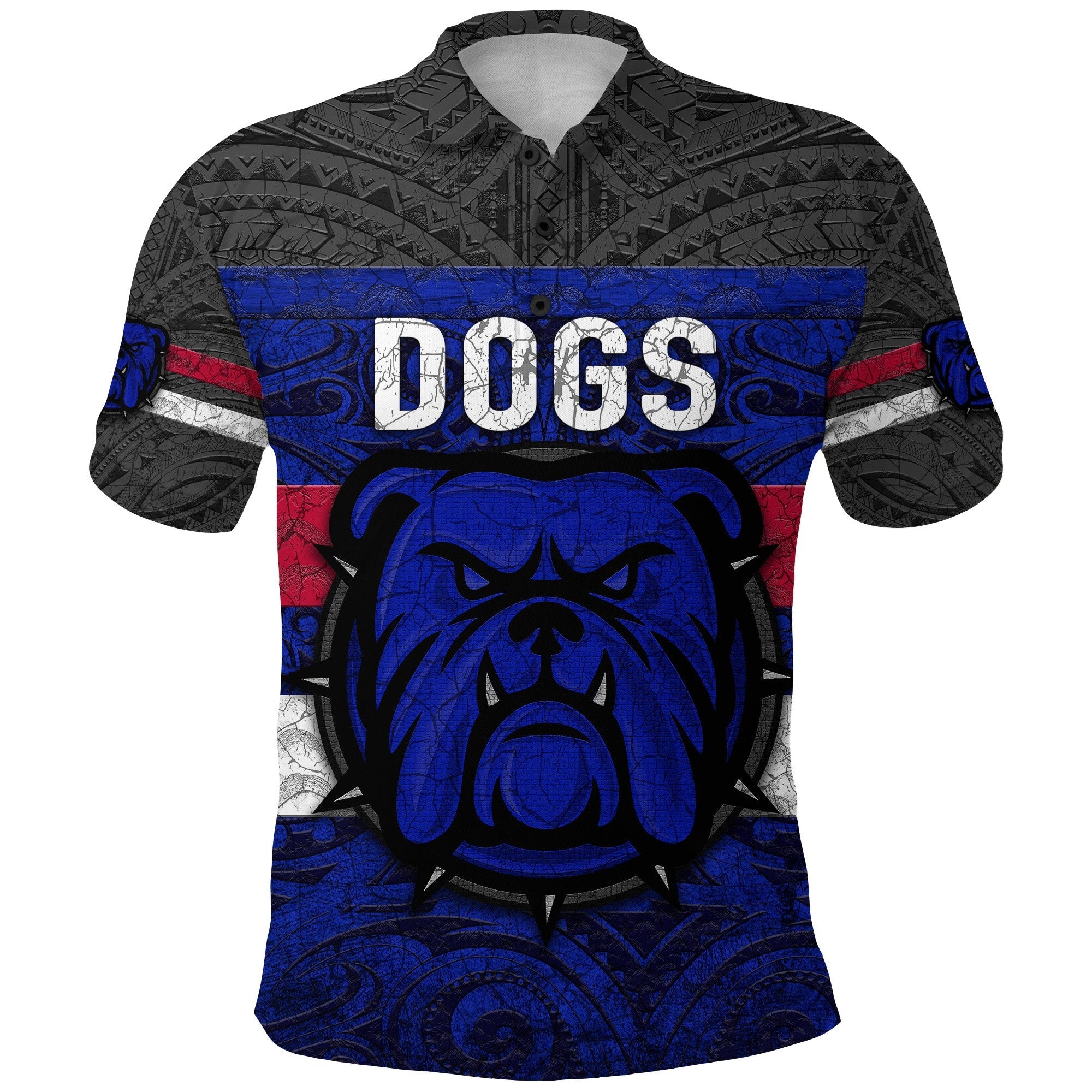 Western Polo Shirt Dogs Unique Vibes - Vibe Hoodie Shop