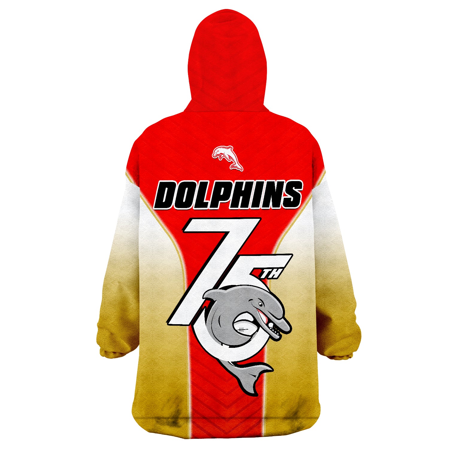 Dolphins Rugby Since 1947 Dynamic Version Wearable Blanket Hoodie - Vibe Hoodie Shop