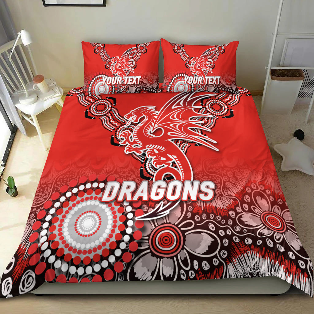 (Custom Personalised) Eels Rugby 2022 Aboriginal Art Bedding Set - - Vibe Hoodie Shop