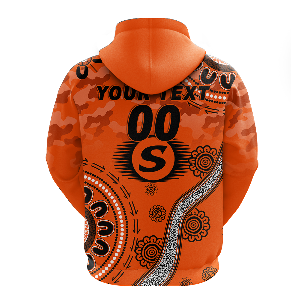 (Custom Personalised) Perth Scorchers ANZAC Day Aboriginal Hoodie - LT12 - Vibe Hoodie Shop