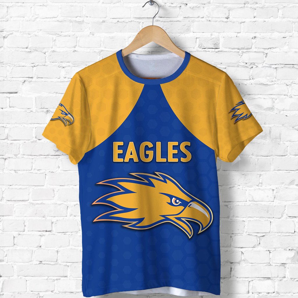 Eagles T shirt West Coast - Royal Blue - Vibe Hoodie Shop