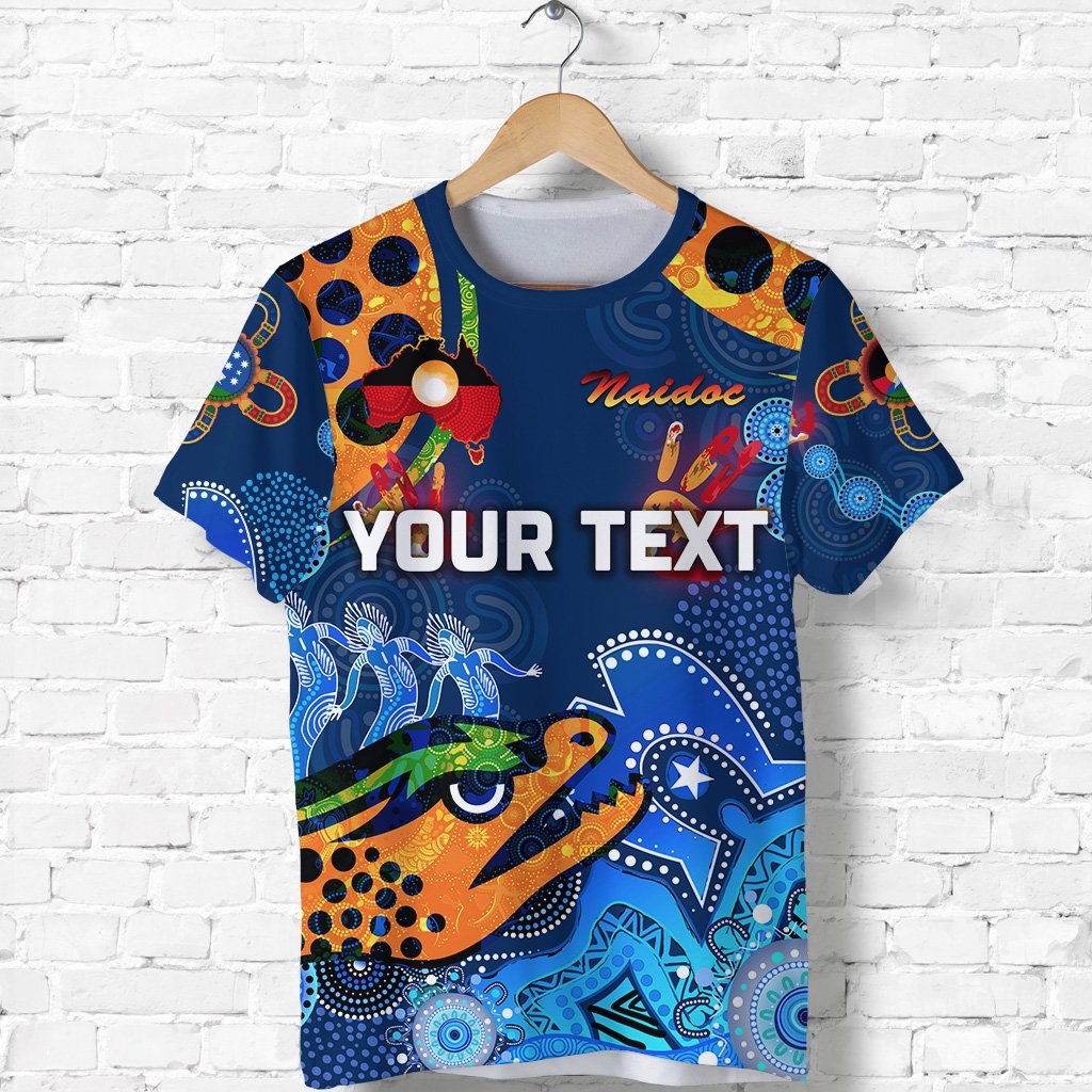 (Custom Personalised) Parramatta T shirt Eels Indigenous NAIDOC Heal Country! Heal Our Nation - Blue - Vibe Hoodie Shop