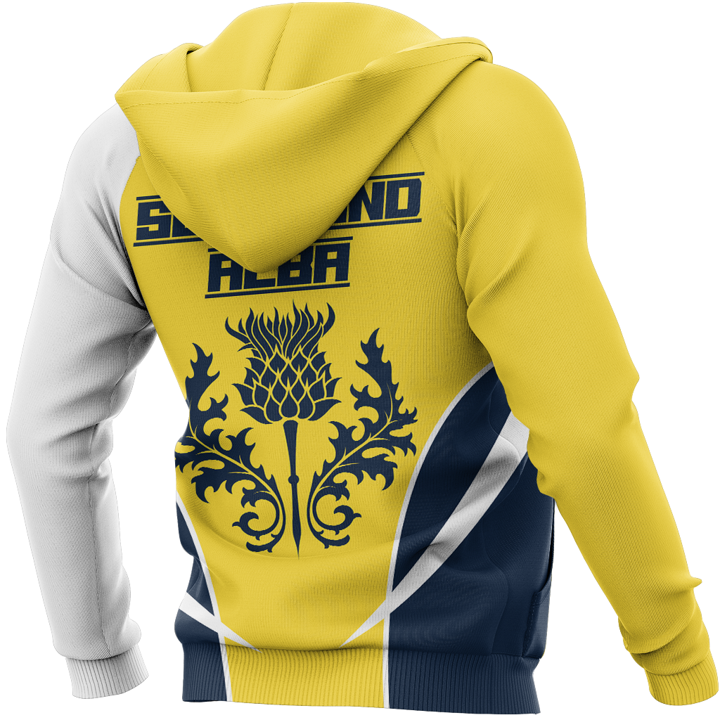 Scotland Active Special Zipper Hoodie - Vibe Hoodie Shop