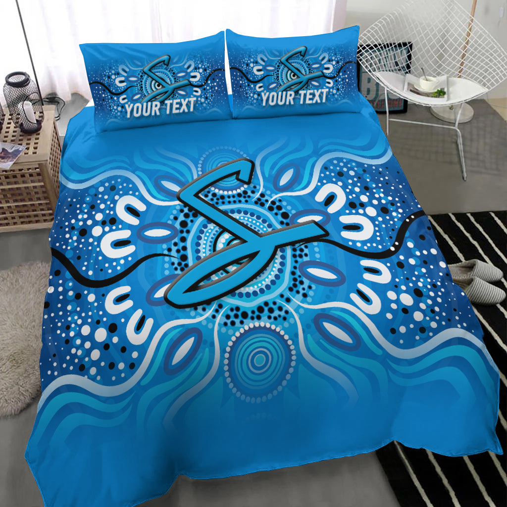 (Custom Personalised) Adelaide Strikers Aboriginal Cricket 2022 Bedding Set - - Vibe Hoodie Shop