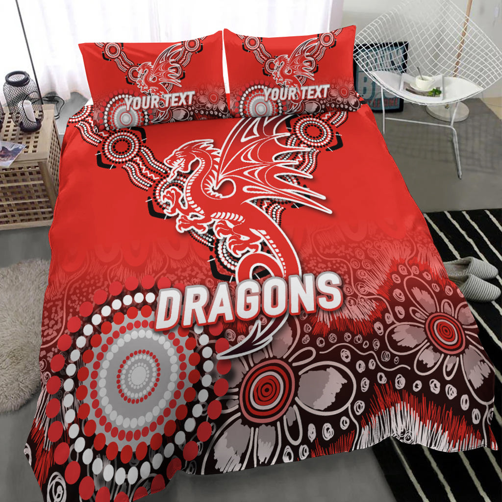 (Custom Personalised) Eels Rugby 2022 Aboriginal Art Bedding Set - - Vibe Hoodie Shop