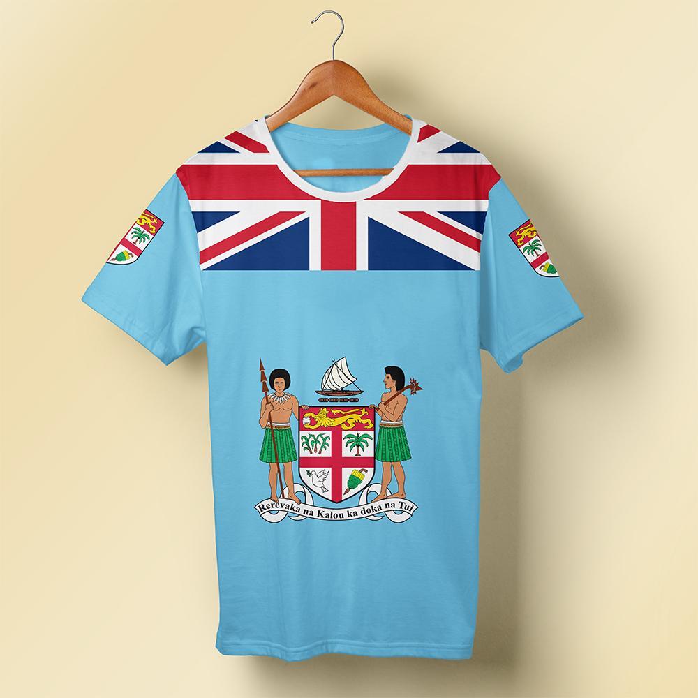 Fiji T shirt Itaukei Flag T shirt - Vibe Hoodie Shop