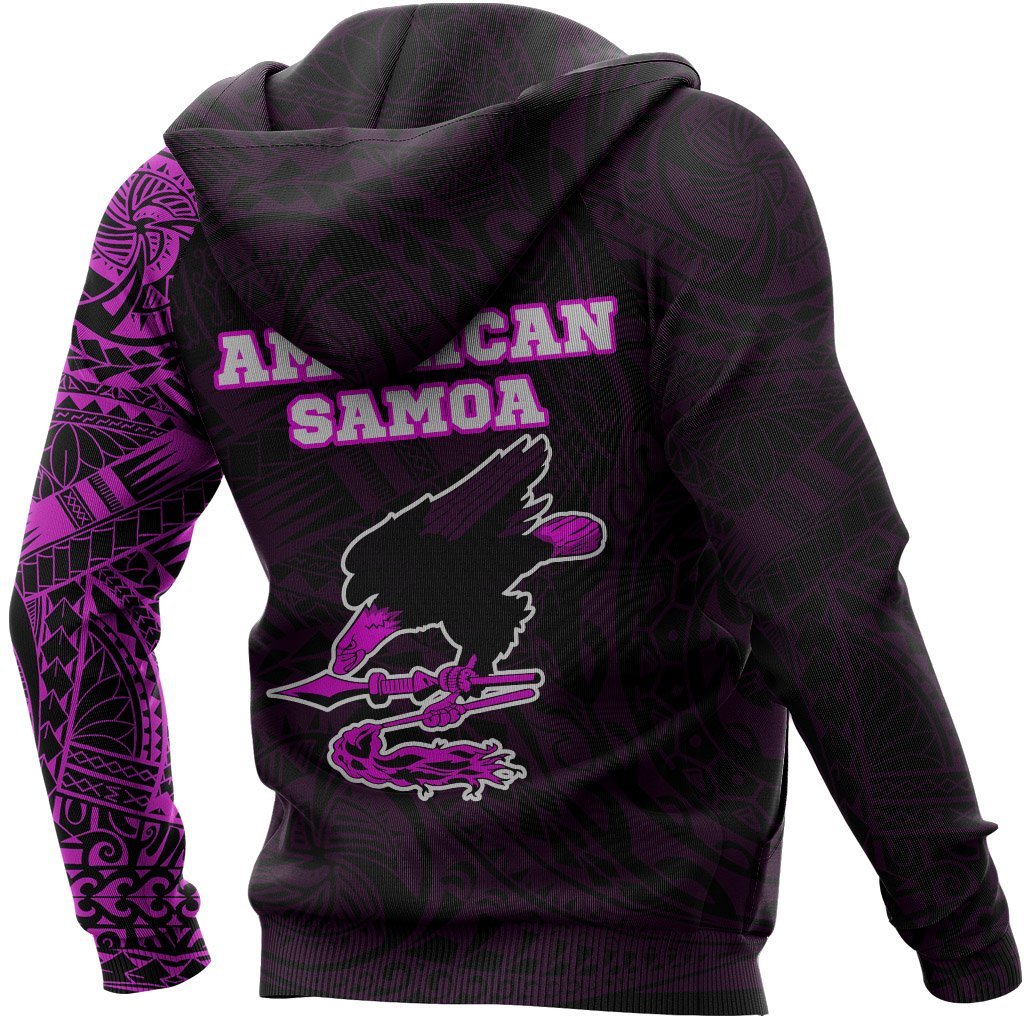 American Samoa In My Heart Polynesian Hoodie Pink - Vibe Hoodie Shop